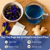 Organic Butterfly Pea Flower and Spicy Ginger Root 20 Tea