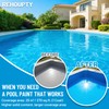 Pool Paint Ocean Blue, Durability Water-Based Acrylic Resin Concrete Pool