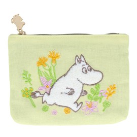 Sunstar Stationery S2331446 Moomin Pouch, Sagara Embroidery, Spring Summer, Moomin