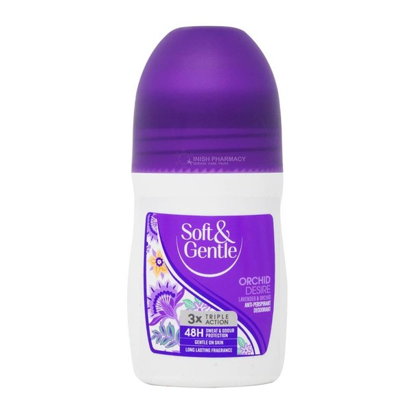 Soft & Gentle 48H Orchid Desire Deodorant Roll-On 50ml