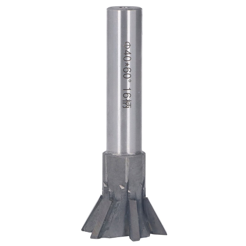 60 Degree Dovetail Cutter 6 Flute Fast Drilling Speed Carbide