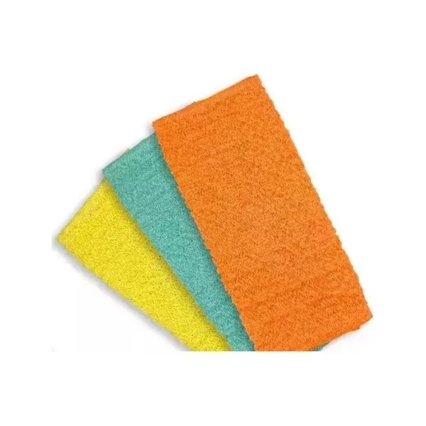 RIVERSOFY 12sacate Estropajo Baño Jabon Espuma Limpieza Saluk Corporal