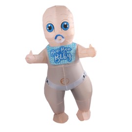 Inflatable Baby Costume Funny Lightweight Waterproof Adult Blow Up Costume for Cosplay Events