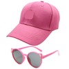 Hellokiitty Children's Baseball Cap, 2 Pieces Baseball Cap and Sunglasses