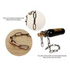Magic Iron Chain Wine Bottle Holder Utensils Drink - Color: