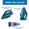 T-Fal Ultraglide Steam Iron for Clothes Durilium Soleplate, Precision Tip,