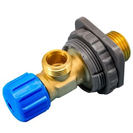 Wjelet Flush-Mounted Cistern Shut-off Valve Toilet Angle Valve 3/8 Inch Made of Brass Compatible with Geberit Cistern 240.269.00.1 Replacement Part for Toilet Installation Bathroom Flush-Mounted