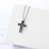XSMZB Cross Urn Necklace for Ashes for Women Men Tree