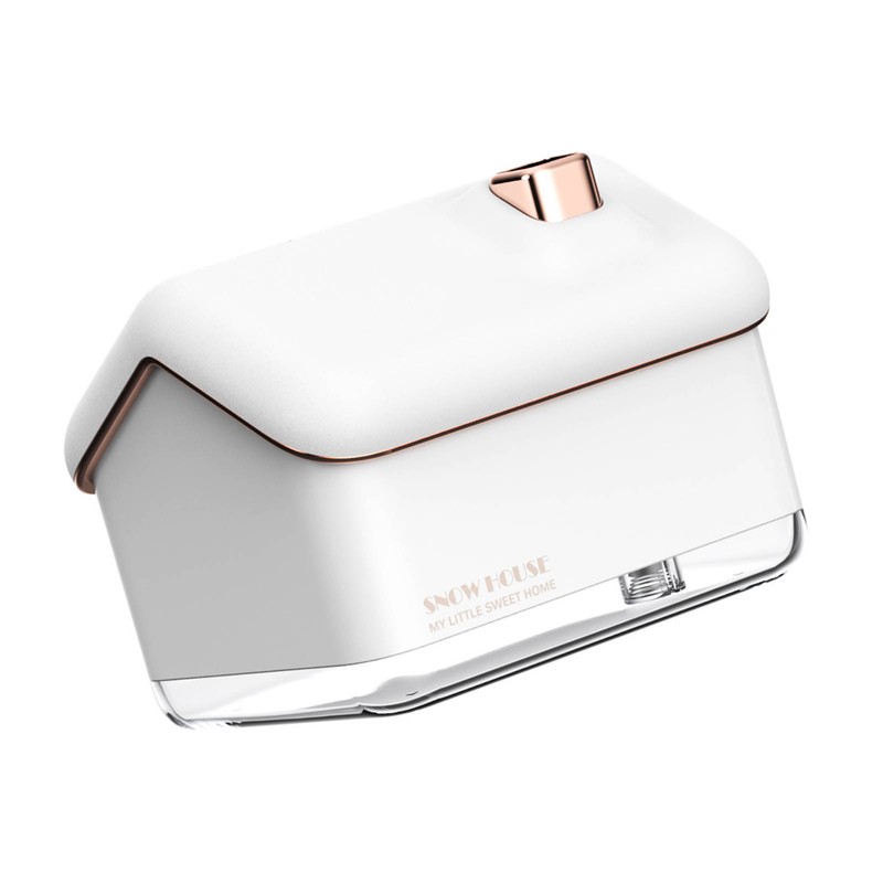 Snow House Mini Humidifier USB Nano Atomization Humidifier with Night