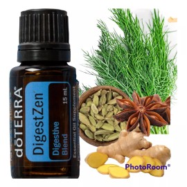 Doterra Aceite Esencial Doterra Digestzen 15 Ml Envio Gratis