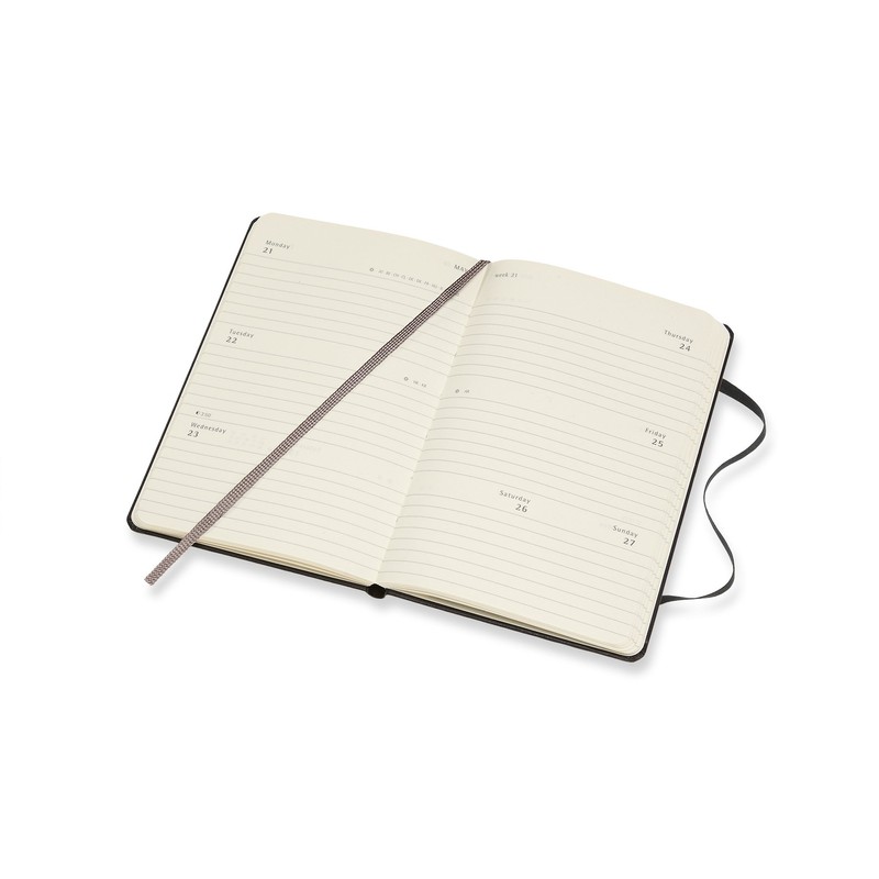 2018 Moleskine Pocket Weekly Horizontal Diary 12 Months Hard