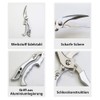 Poultry Scissors, Poultry Scissors, Sharp Kitchen Scissors with Metal Handles