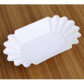 zalati Coffee Bean Display Reusable Plastic Home Kitchen Temporary Storage White