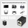 VCELINK RJ45 Coupler Cat7 Shielded, Ethernet Connector Female to Female