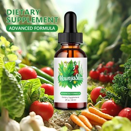 New Monjaslim Drops, All-Natural Formula, Maintain Energy and Overall Well-Being (Pack of 2)