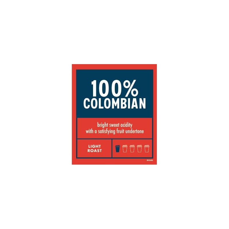 Boyd's Direct Trade 100% Colombian Whole Bean Coffee, Light Roast,