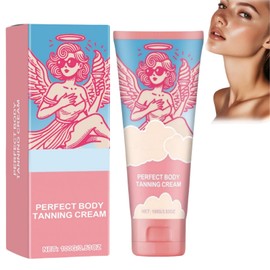 Perfect Body Tanning Cream,Tanning Accelerator,Sunbed Cream Accelerator,Gradual Tan Moisturiser,Tan Accelerator,Tanning Moisturiser,Smooth Tan Accelerator for Sunbed,Suitable for All Skin Types 100ml