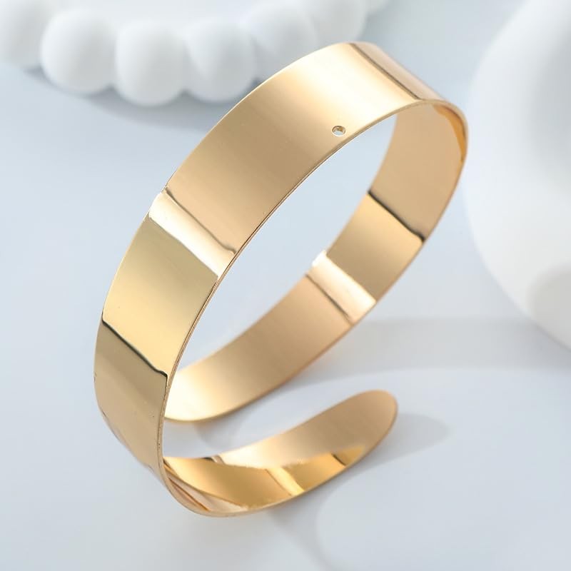Upper Arm Cuff Bracelet Bangle for Women Gold Silver Boho
