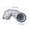 COHEALI 1 PC Flexible Aluminum Foil Duct Hose for HVAC