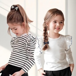 Pack of 20 Baby Hair Scrunchies, Hair Bobbles for Children, Girls, 3.5 cm / 1.37 inches, Elastic, Bow Headband, Ponytail Holder, Hair Accessories for Girls, Children, Toddlers, Baby