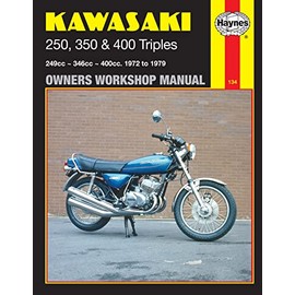 Kawasaki 250, 350 and 400 Triples Owners Workshop Manual: '72-'79 (Haynes Manuals)