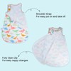 FLYISH DIRECT Baby Sleeping Bag, 0.5 Tog Baby Muslin Sleeping
