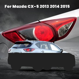 Tail Lights for Mazda CX-5 2013 2014 2015 Rear Lamps Taillights Replacement, Right Rear Tail Light Passenger Side Tail Lamp for Mazda CX-5 2013-2015 No Wiring Harness&Bulb