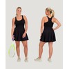 Harmony & Balance Sleeveless Athletic Tennis Dress for Women with