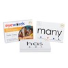 Eyewords Multisensory-Orthographic Sight Word Teaching Cards, Set #3, Words 101-150