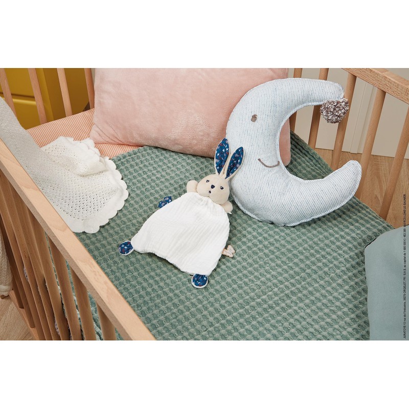 Kaloo - K'Doux - Natural Rabbit Comforter - White &