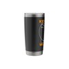 Keyboard Warrior Funny Musician Retro Stainless Steel Insulated Tumbler