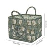 Car Storage Basket for Back Seat, Aesthetic Fabric Storage Basket