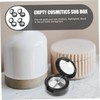SAFIGLE 6Pcs Shaped Empty Eyeshadow Case Lipstick Box Refillable Cosmetic
