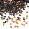 Crystal Hotfix Rhinestone,Machine Cut Stone 2880pcs/pkg (Rainbow,SS6/2mm)
