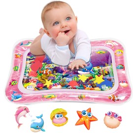 Infinno Water Mat Baby Toy for 3 6 9 Months Girls and Boys Sensory Development Great Gift Idea for Newborn