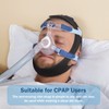 Crucial Chin Strap for Sleeping, Adjustable and Breathable Anti Snoring