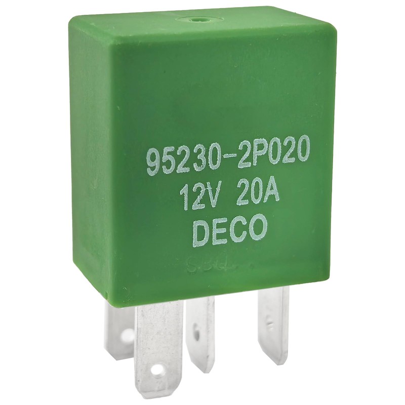 3-Pack 95230-2P020 Relay 12VDC 20A 4-Pin SPST - Compatible with