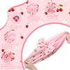 Cherry Shower Cap for Women Terry Lined Shower Cap