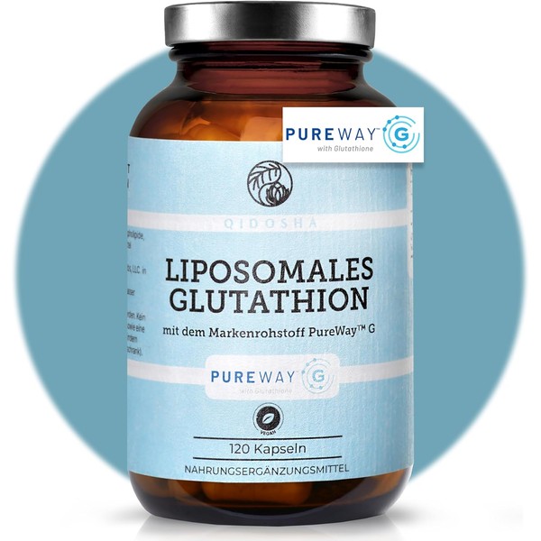 QIDOSHA Glutathione liposomal with the brand raw material "PureWay G",