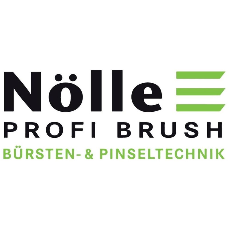 NÖLLE 59620 Flat China Bristle Brush Straight, 20 mm