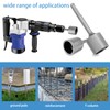 5 Pits Piles Hammer Head, Head Hammer Barrel for SDS
