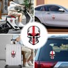 Car Windshield Decal - Reflective Skeleton Stickers for Auto Bumper