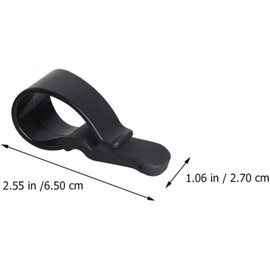 Healifty Clip para Visera Solar de Coche 2 Piezas de PC Resistente a Rayaduras Fácil Instalación para Almacenamiento y Sujetador de Gafas de Sol en Automóvil Color Color Aleatorio