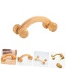 Mikinona Wooden Massage Roller Portable Muscle Relaxing Tool for Tension