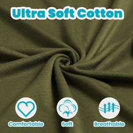 Newborn Baby Knotted Gown, Buttery Soft Silky Infant Long Sleeve Sleeper for Baby Girl and Boy Sleeping Bag with Mittens and Hat Set (Extra Long)