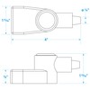 Seachoice 13701 Marine Type Battery Terminal Covers – Includes 1