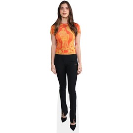 Celebrity Cutouts Mia Challis (Orange Top) Life Size Cutout