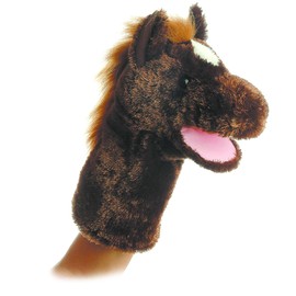 Aurora® Interactive Hand Puppet Lonestar™ Stuffed Animal - Storytelling Adventures - Playful Learning - Brown 10 Inches