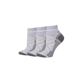 Smartwool Hike Light Cushion Ankle Socks Multipack - Unisex Socks - Ankle-height Socks - Mesh Zones Purple Eclipse MD (Women's Shoe 7-9.5) One Size