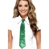 Krawatte Pailletten, grün